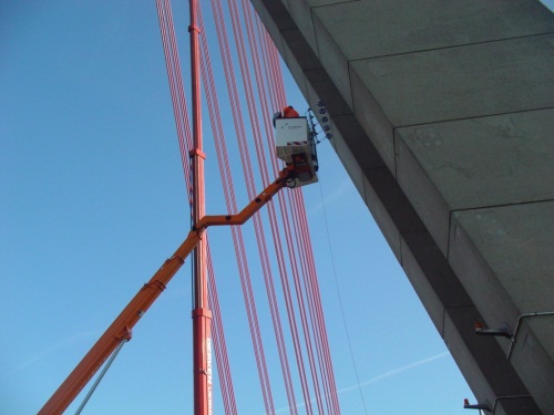 Rheinbrücke Flehe, A 46
