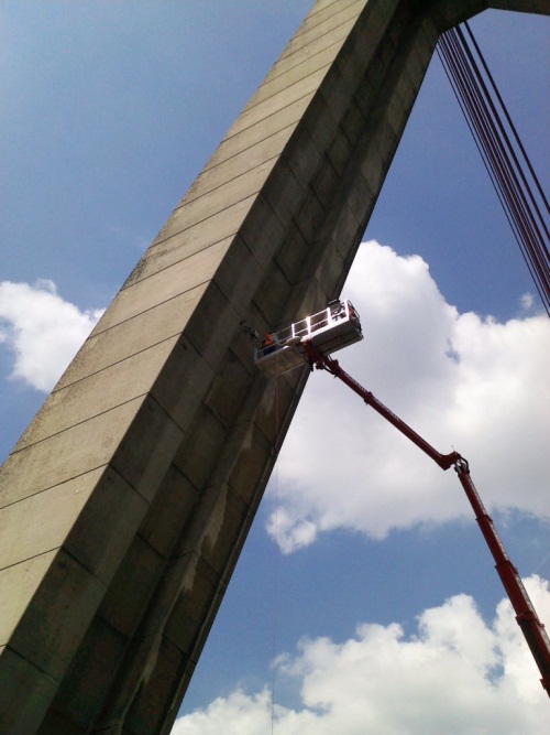 Rheinbrücke Flehe, A 46